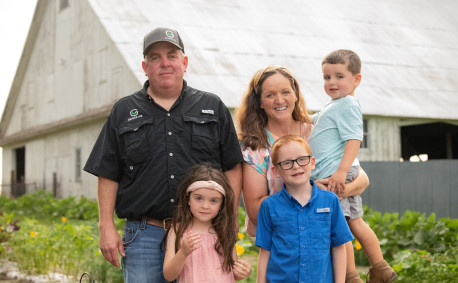 Brandon Geiger Kansas farm family