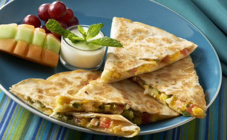 Yummy Breakfast Quesadilla Recipe