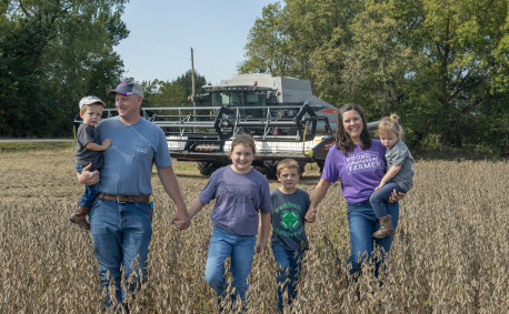 The Unruh Family - Kansas Soybeans