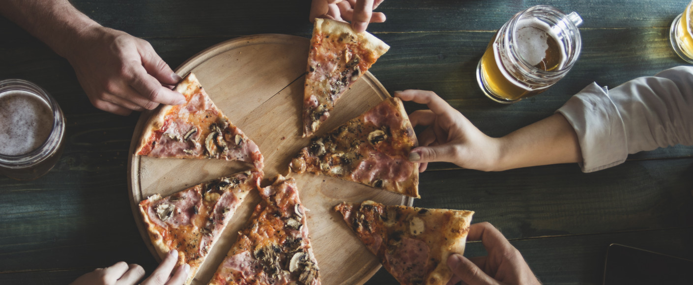 Gathering for Pizza Gathering for Pizza