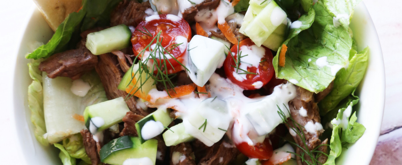Cooking Under Pressure Greek Salad