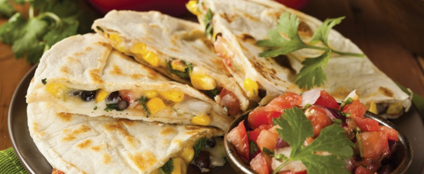 KFB turkey and black bean quesalilla KFB turkey and black bean quesalilla