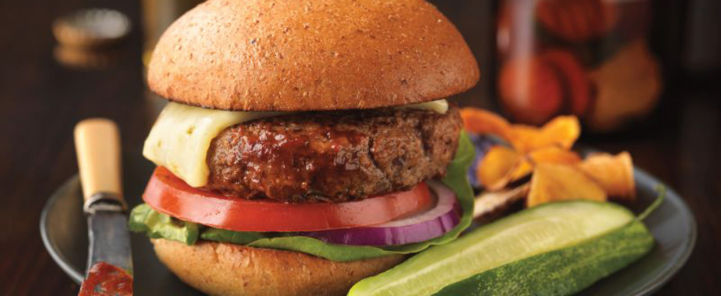 Zesty BBQ Cheesburgers Zesty BBQ Cheesburgers