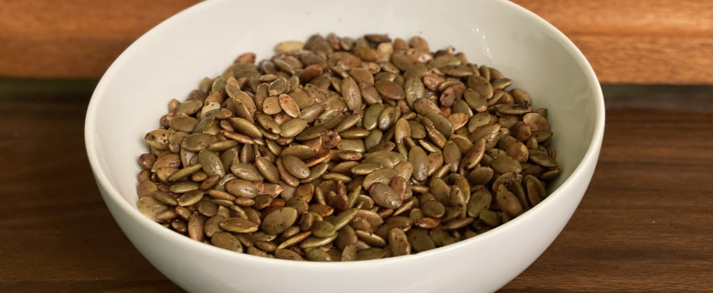 Roasted pumpkin seeds recipe