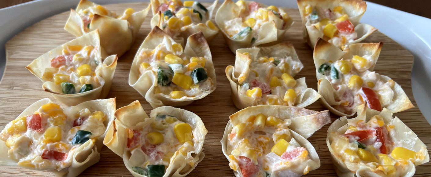 Southwest party cups appetizer recipe