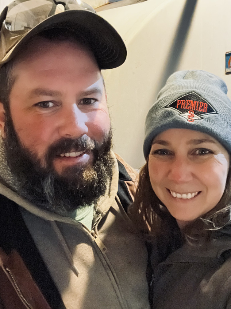 Heidi and Byron Wells - Kansas dairy farmer family