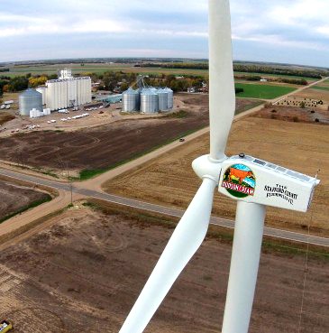 Hudson Cream flour turbine