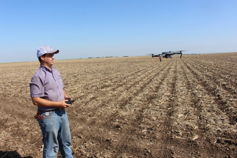 Farmer with Drone Farmer with Drone