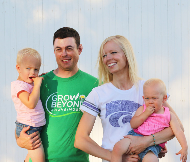 Kohl Family Kansas Farmers kids