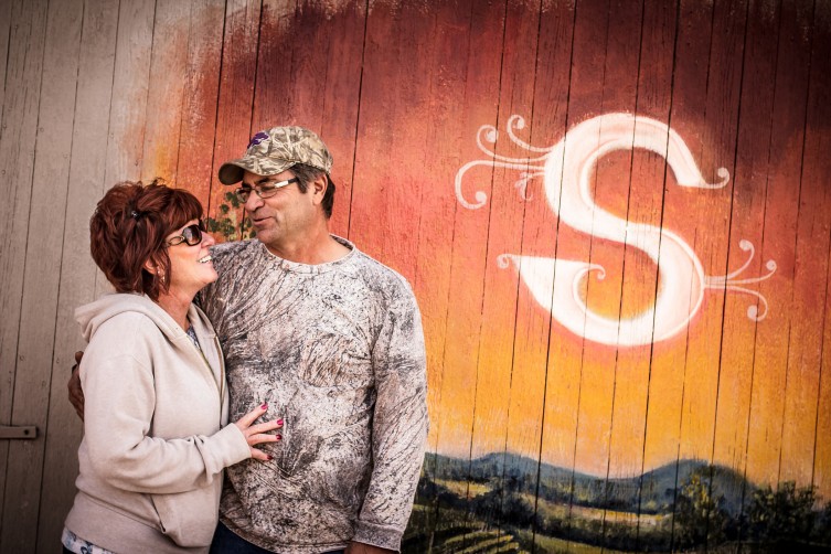 Kirk and Treva Johnston of Shiloh Vineyard